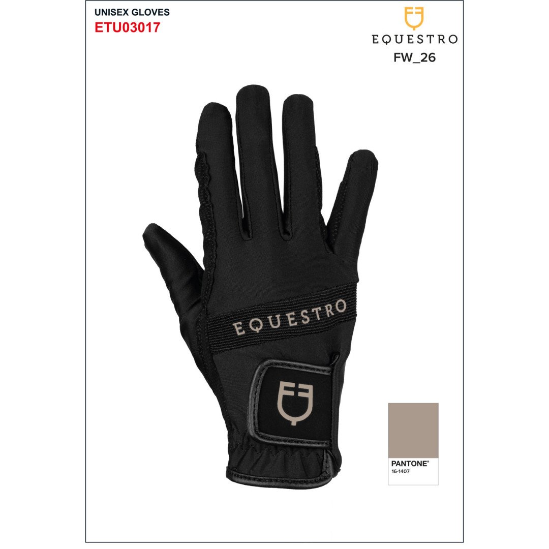 Unisex-Handschuhe aus weichem Kunstleder mit Klettverschluss