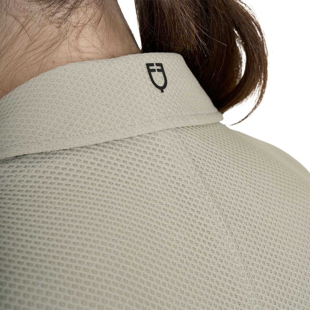 Perforated Woman Riding Jacket