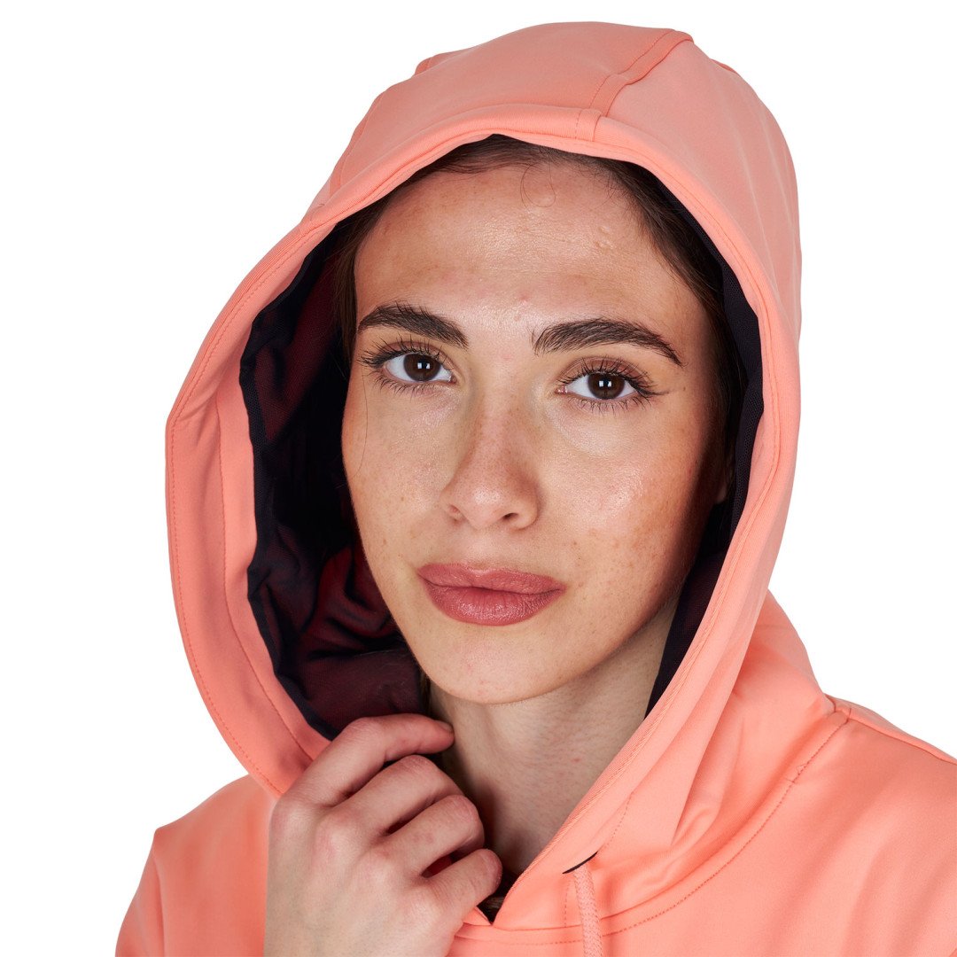Sweat à capuche ajouré pour femme