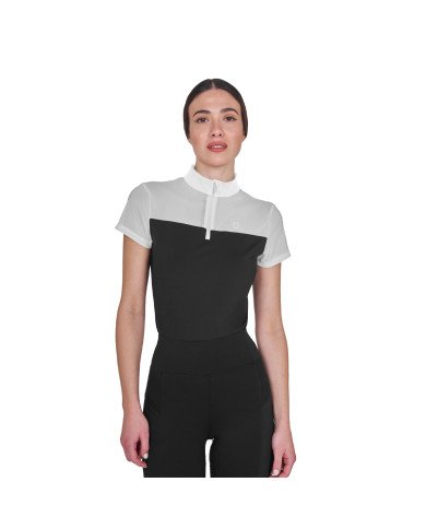 Women's mesh training polo shirt