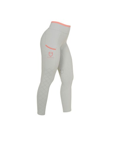 Leggins donna con decorazioni perforate