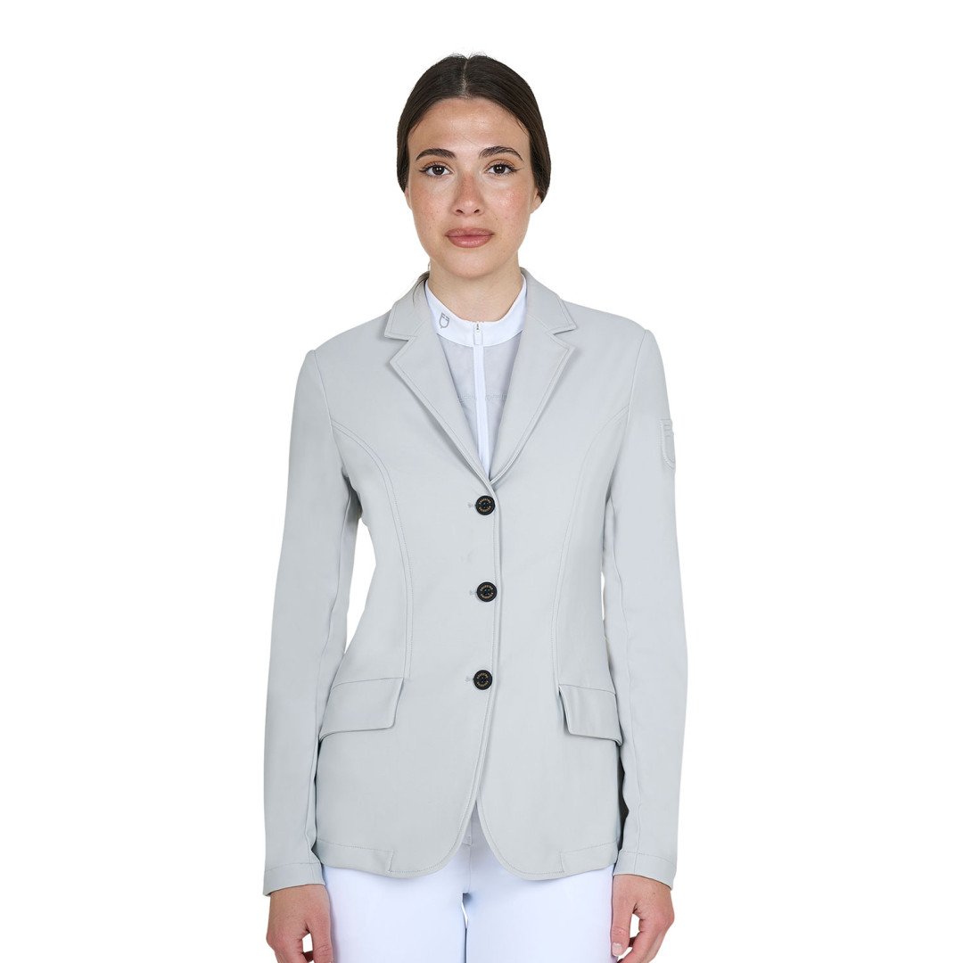 Women's competition jacket with embossed logo