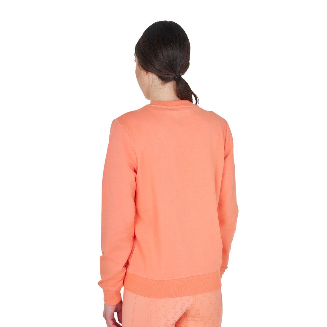 Monta Inglese Felpa donna girocollo con logo sul petto 64,75&nbsp;€