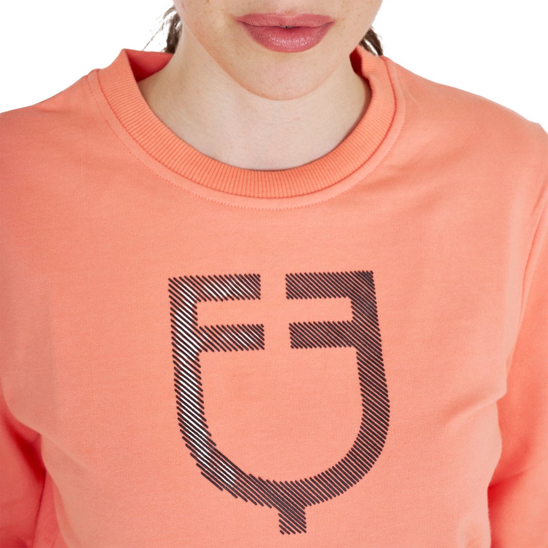 Monta Inglese Felpa donna girocollo con logo sul petto 64,75&nbsp;€