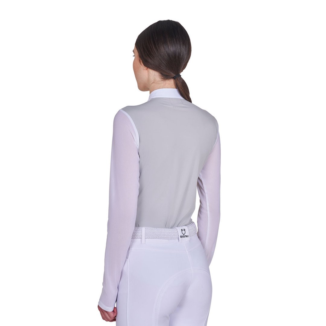 Monta Inglese Polo concorso donna manica lunga con inserti in micro mesh 68,85&nbsp;€