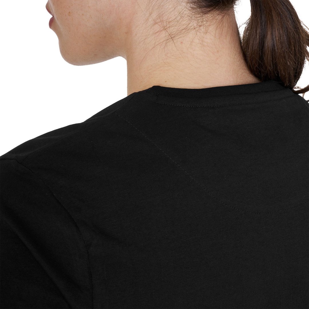 Monta Inglese T-shirt basic donna logo glossy tono su tono 45,08&nbsp;€