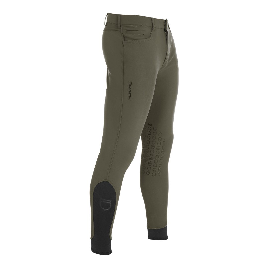 Pantaloni uomo slim fit grip con logo Equestro