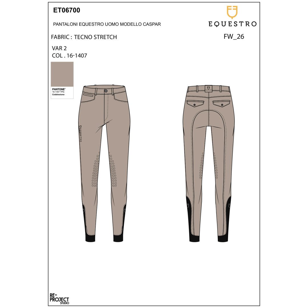 Pantalon Caspar pour homme, Equestro