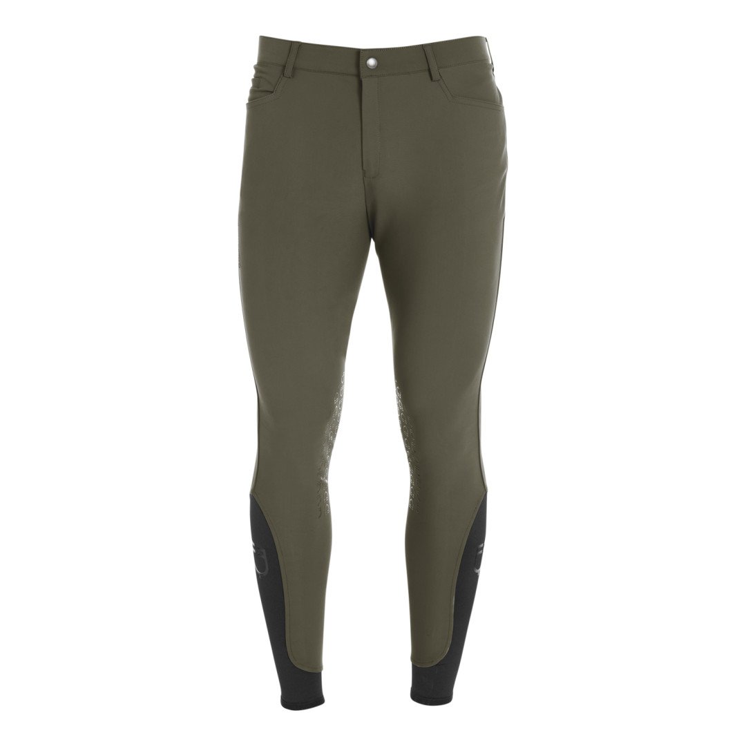 Pantaloni uomo slim fit grip con logo Equestro