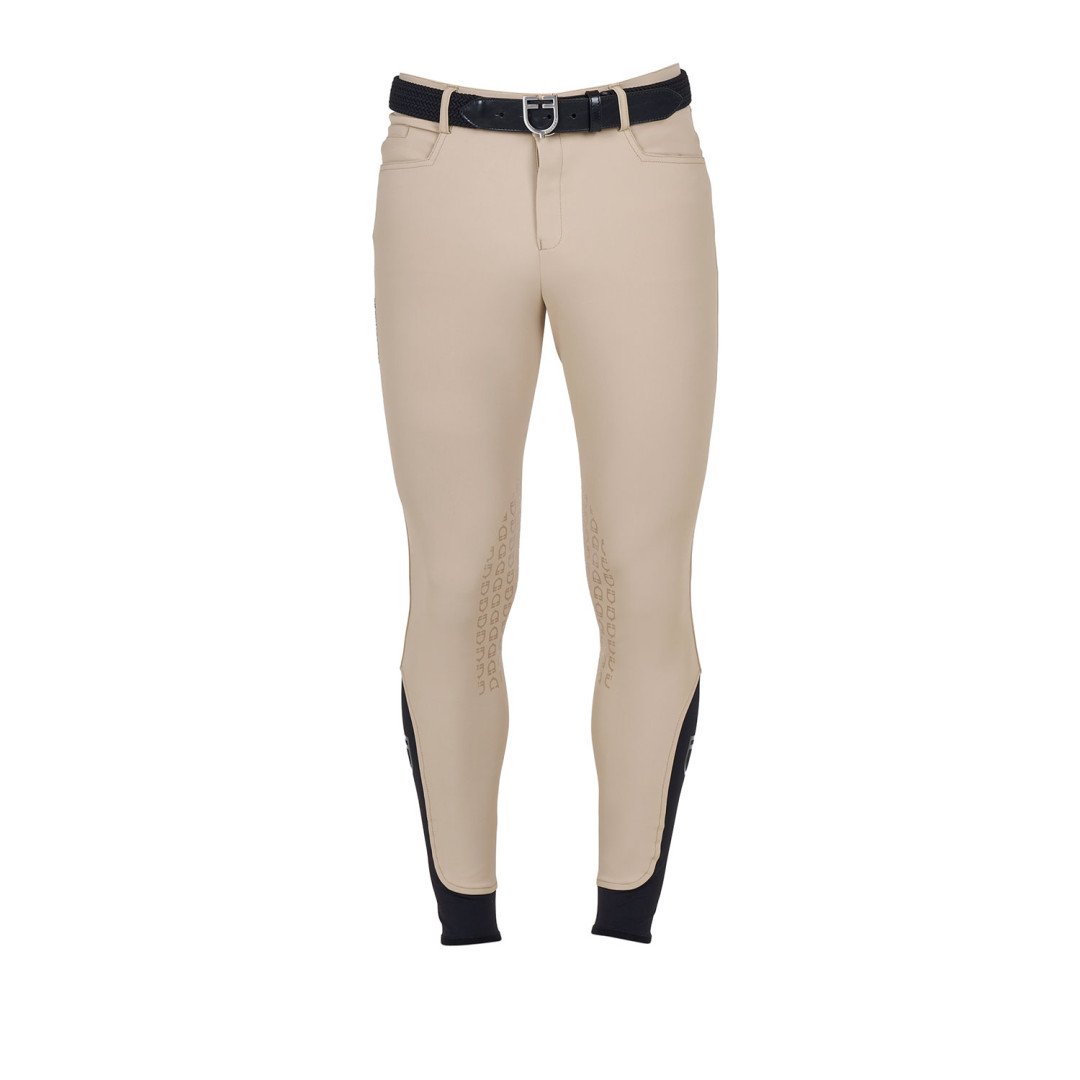 Pantaloni uomo slim fit grip con logo Equestro