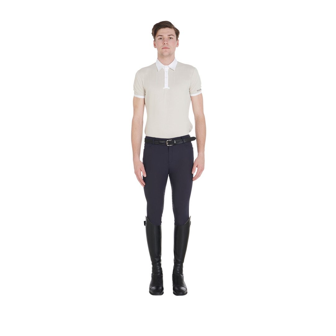 Equestro Men's Aria Full Grip Trousers