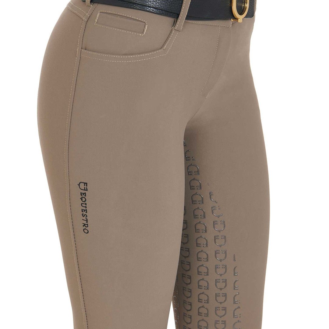 Pantalones Equestro Aria Full Grip para mujer