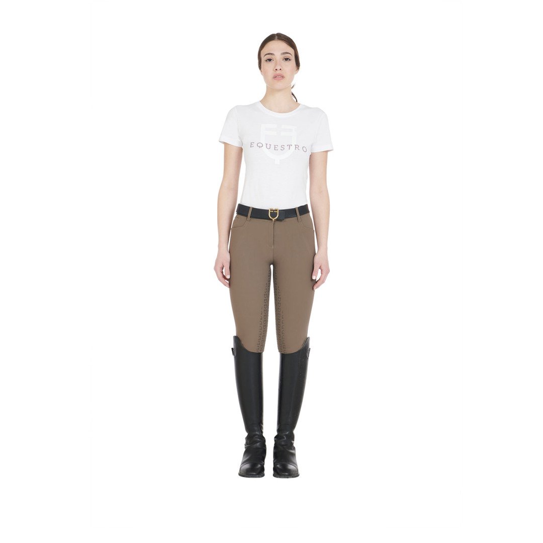 Pantalones Equestro Aria Full Grip para mujer