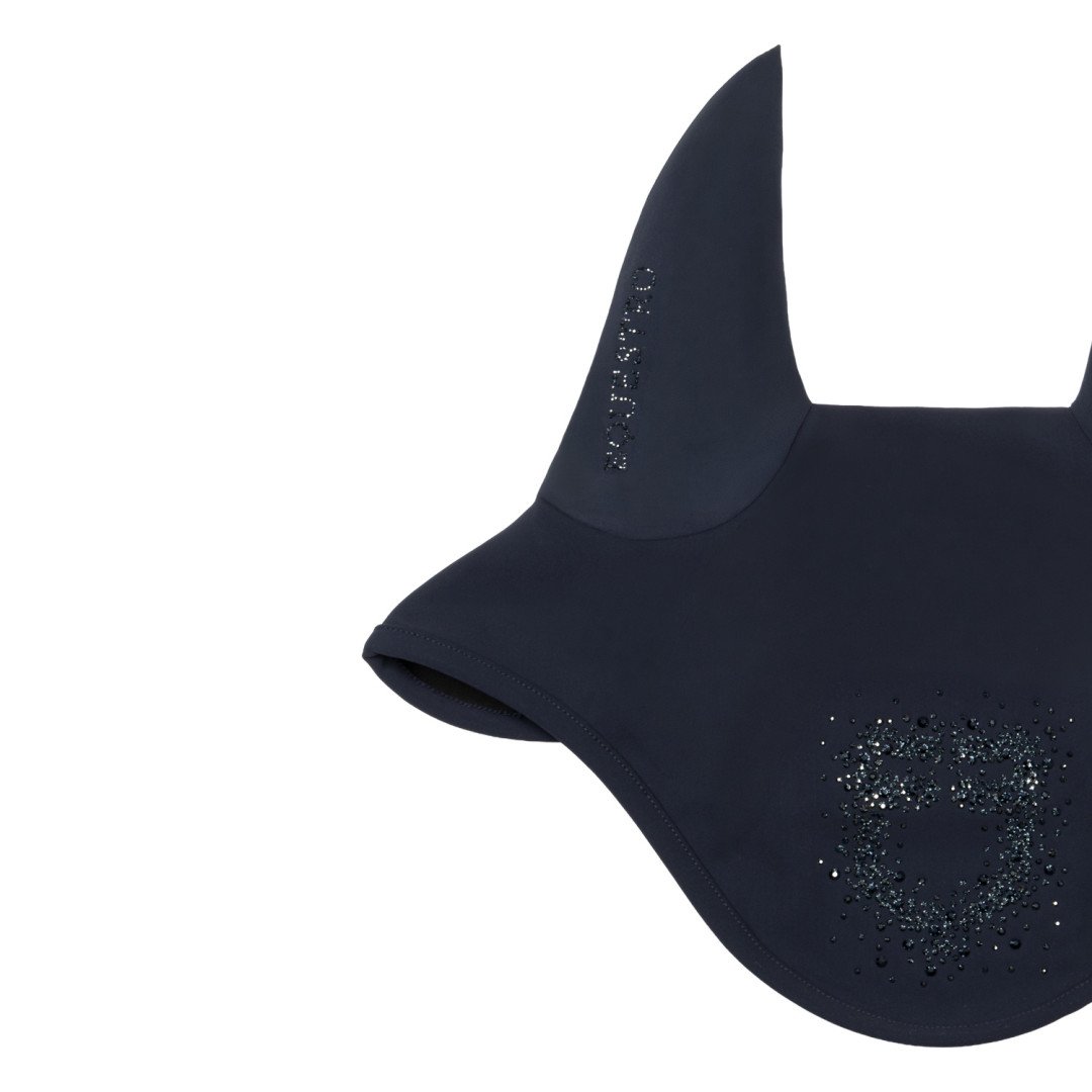 Casquette en tissu technique avec logo pailleté