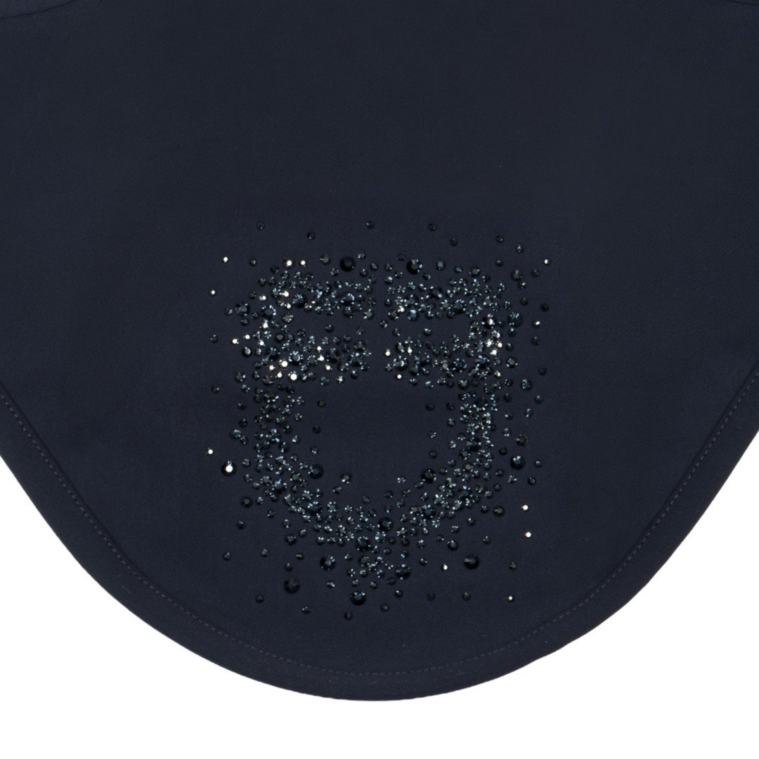 Casquette en tissu technique avec logo pailleté