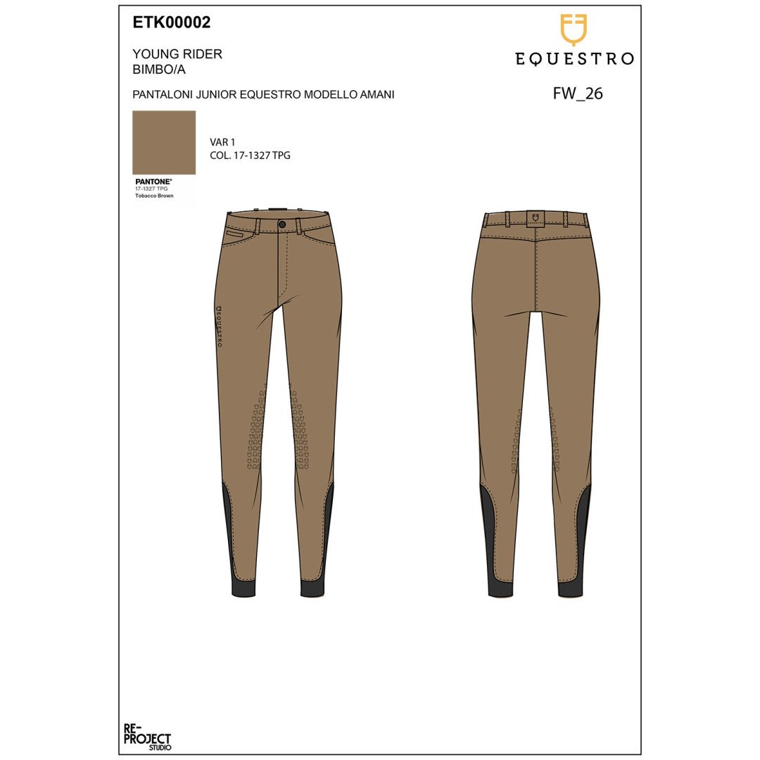 Pantalon Equestro junior modèle Amani