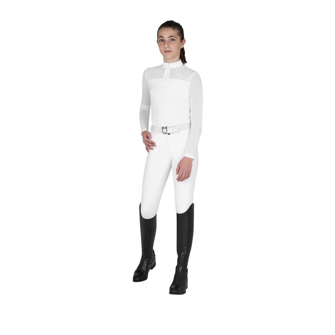 Monta Inglese Polo concorso bambina manica lunga con inserti in micro mesh 54,10&nbsp;€