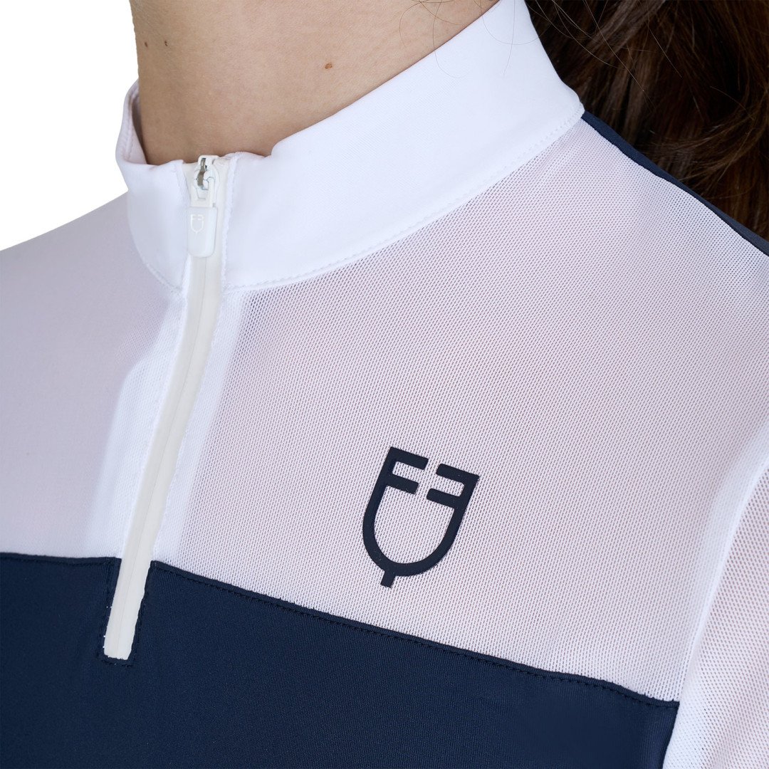English Riding Polo concorso bambina manica lunga con inserti in micro mesh 54,10&nbsp;€