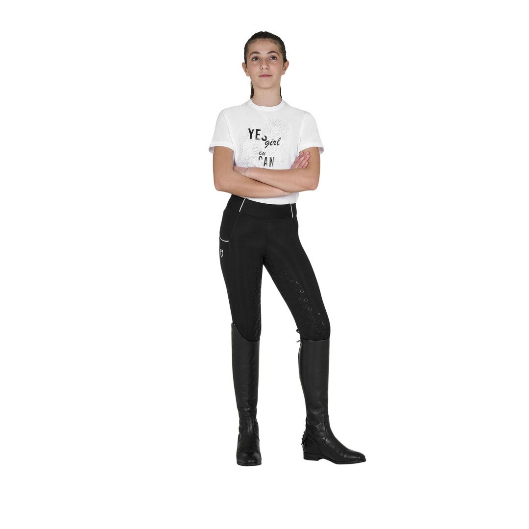 Equitation Anglaise T-shirt bambina Yes Girl You Can in cotone 49,10&nbsp;€