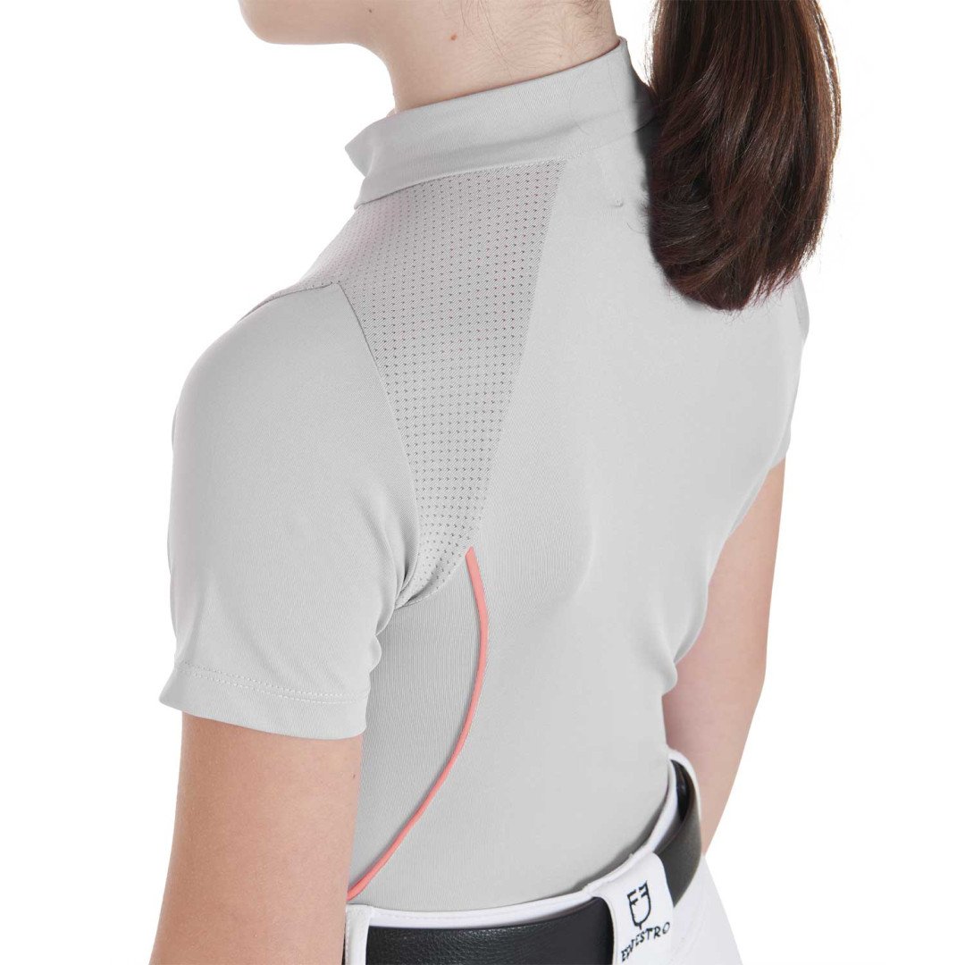 Junior Technical Training Polo Kurzarm-Zip