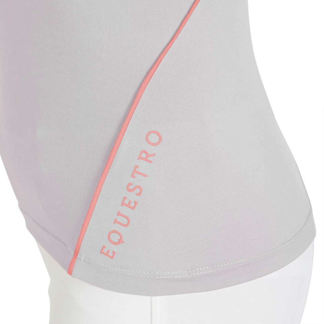 Junior Technical Training Polo Ss Zip