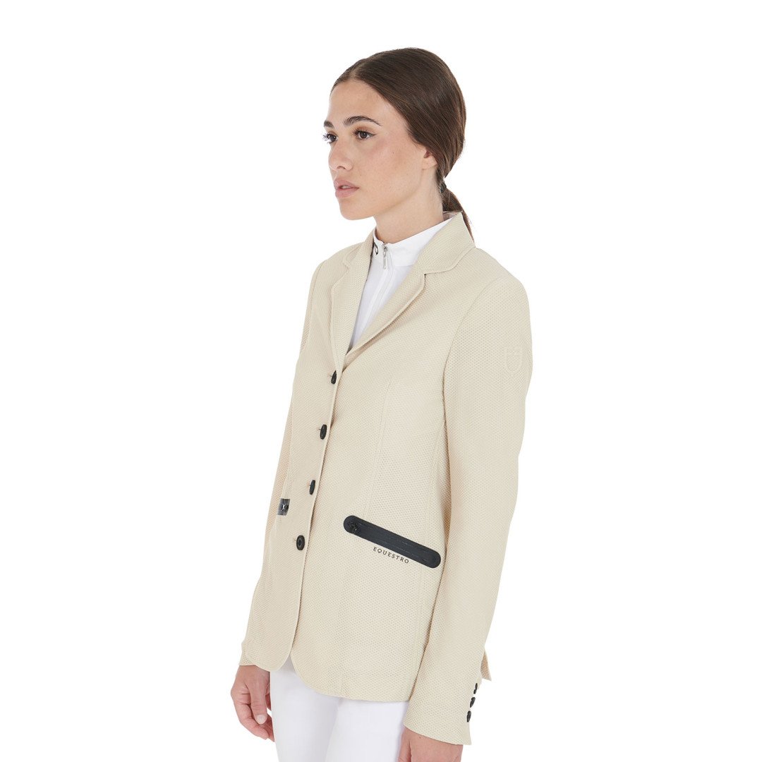 Perforierte Damen-Reitjacke
