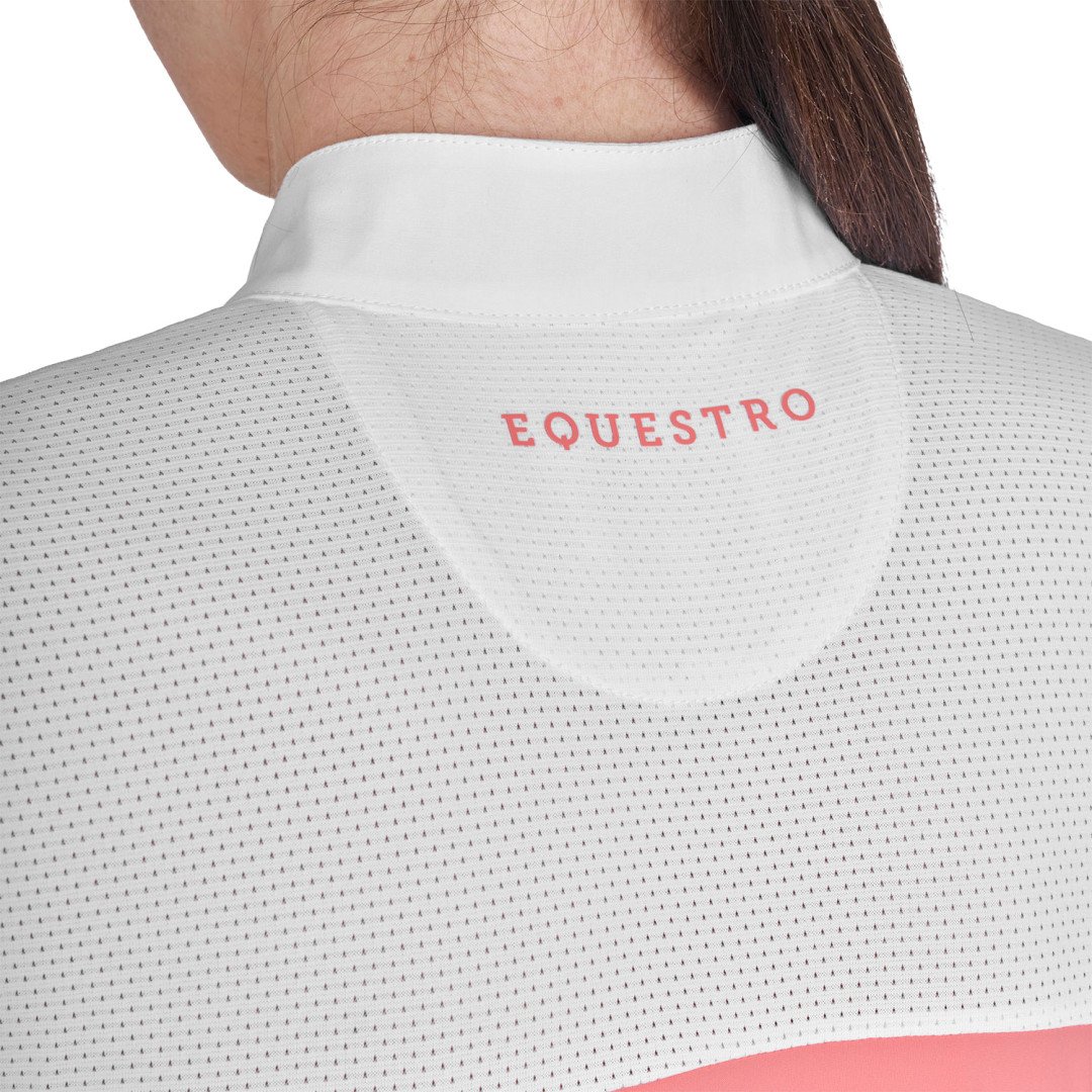 Polo de mujer SS Botones 1 2 Malla