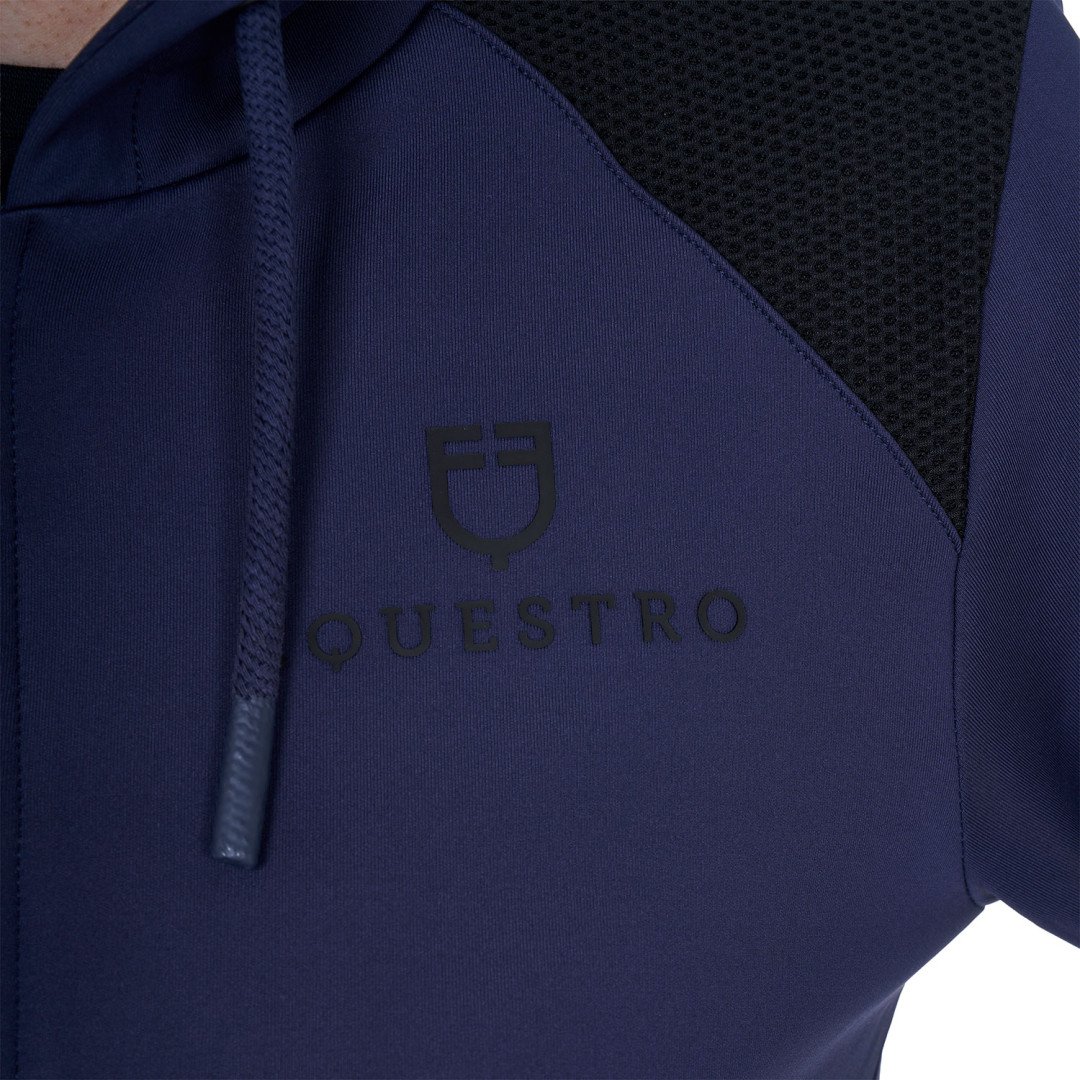 Sweat à capuche court pour femme