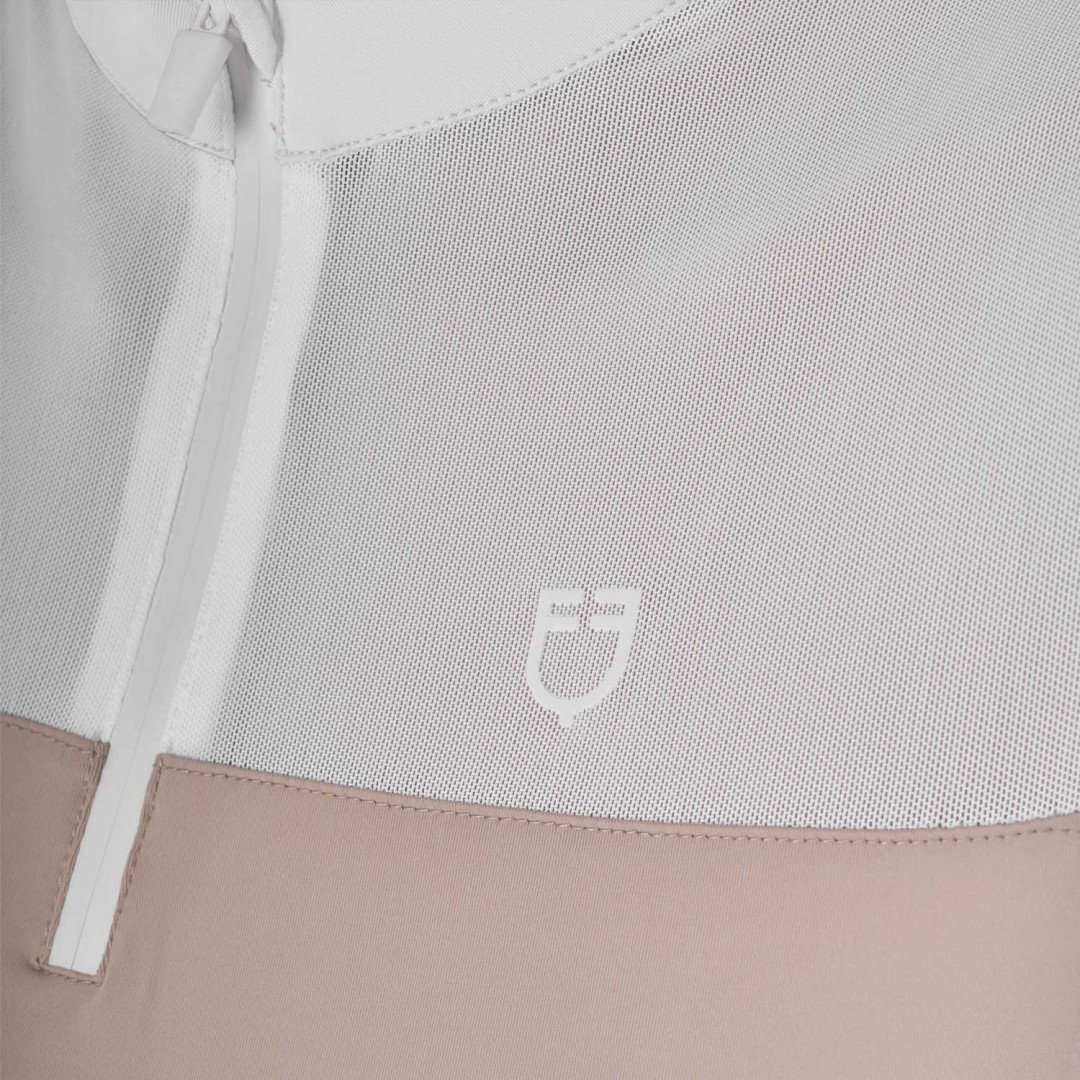 Women's mesh training polo shirt