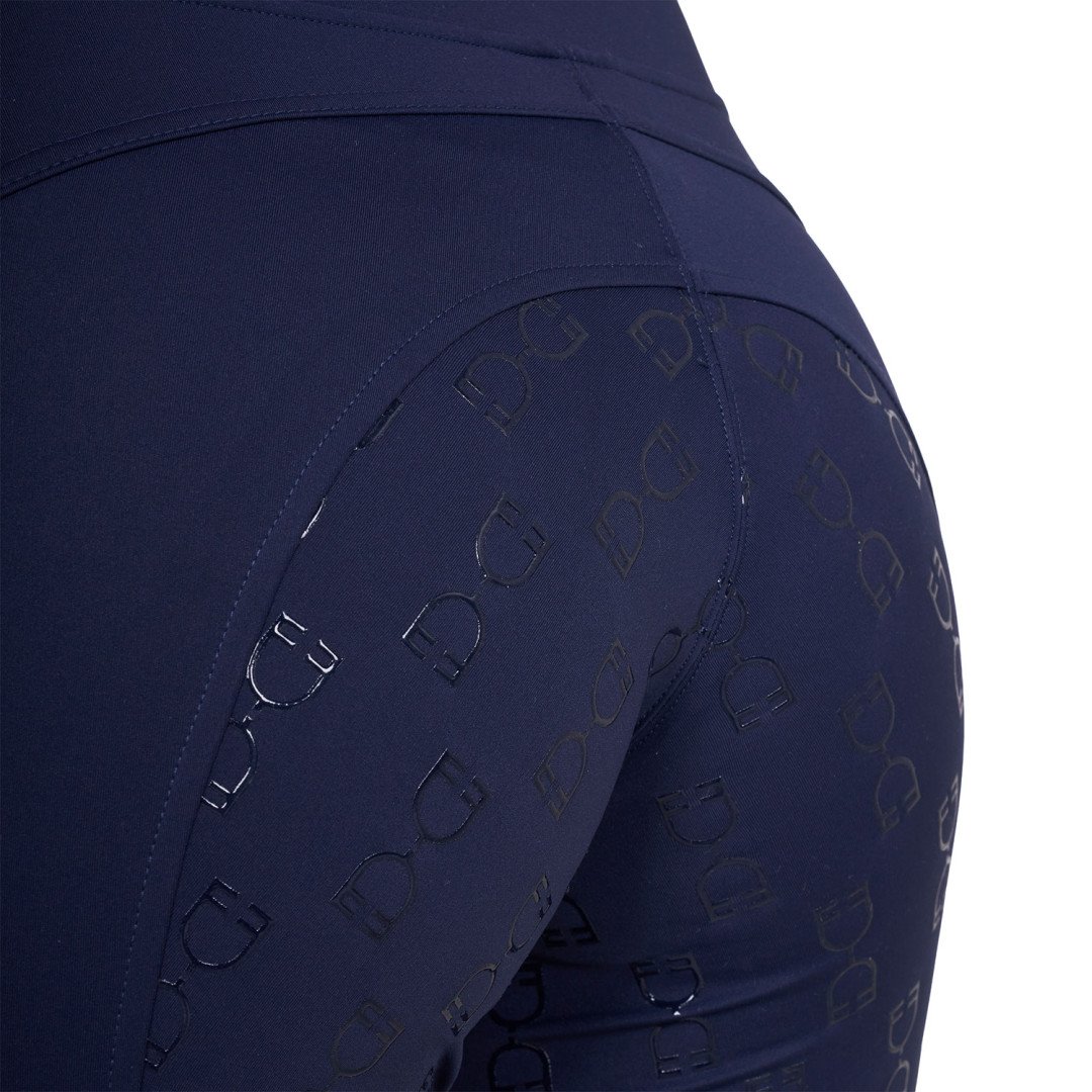 Leggings donna slim fit inserti micro mesh