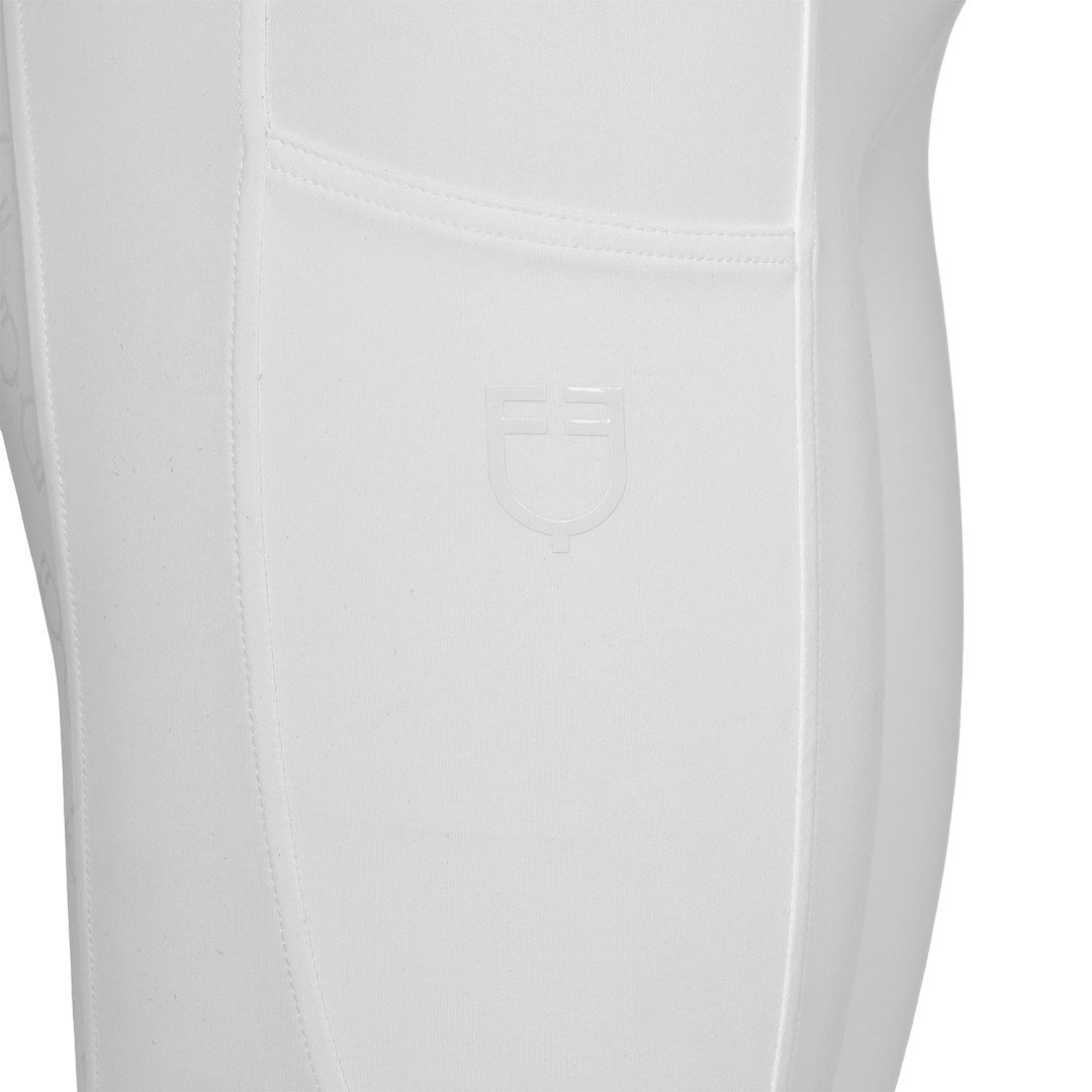 Leggings donna slim fit inserti micro mesh