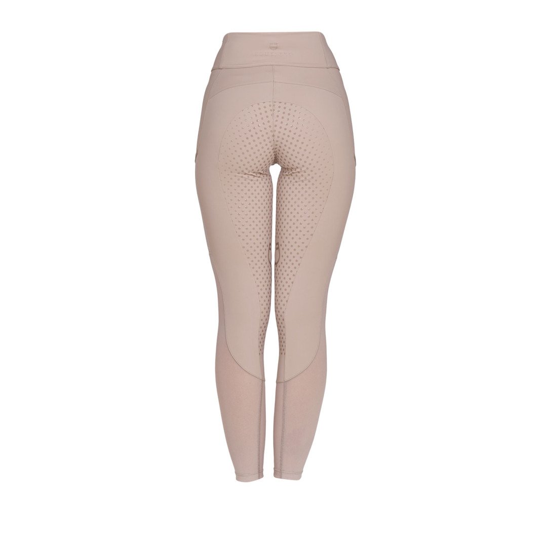 Leggings donna full grip con inserti perforati