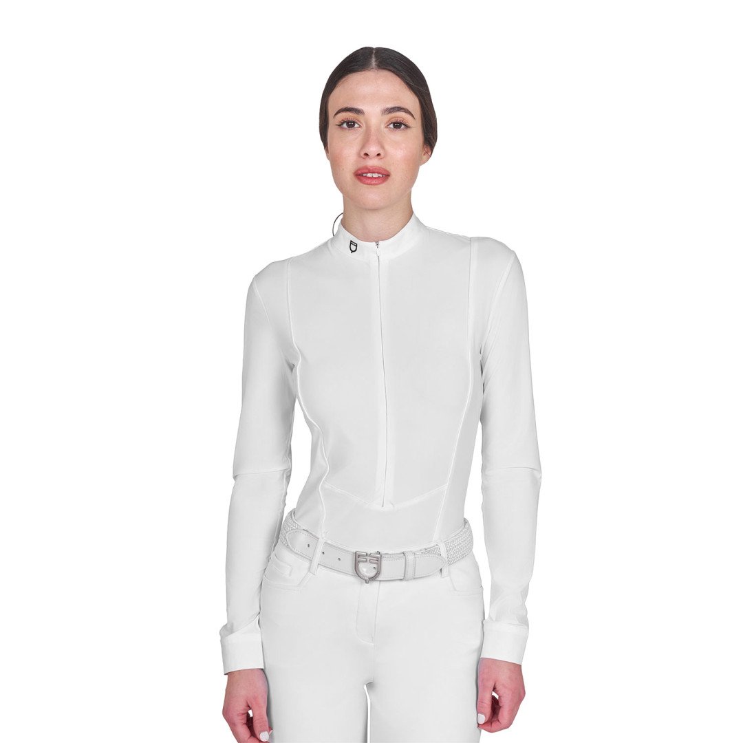 Monta Inglese Polo donna concorso a maniche lunghe e zip 94,26&nbsp;€