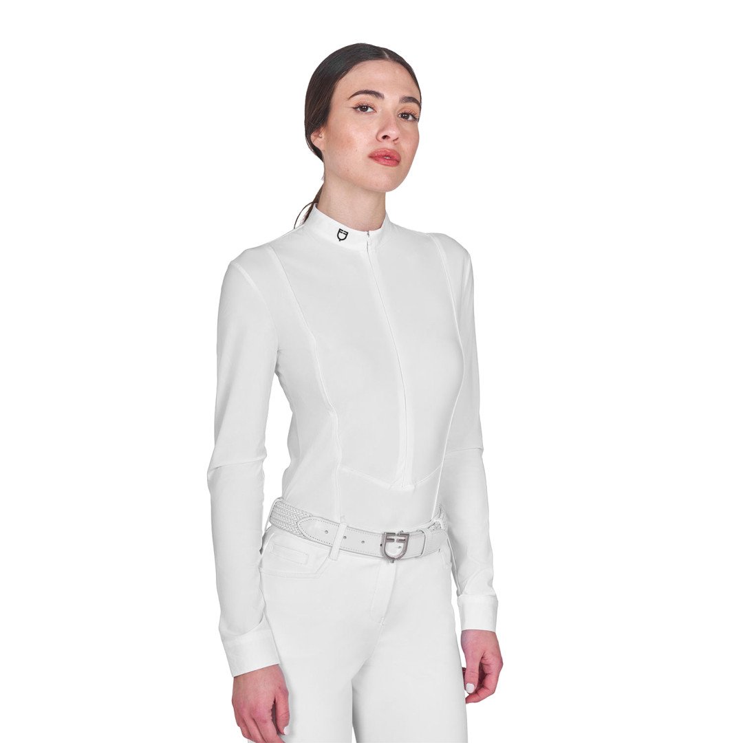 Monta Inglese Polo donna concorso a maniche lunghe e zip 94,26&nbsp;€