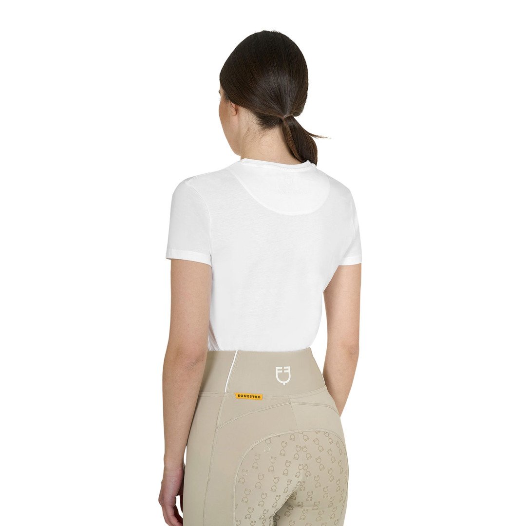 Equitation Anglaise T-shirt donna Horse Palm in cotone 45,08&nbsp;€