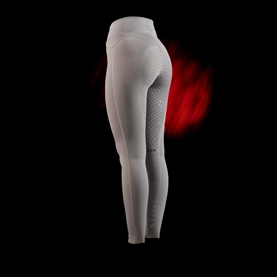 Polainas leggings de cintura alta con agarre full Equestro Ridertechnology para mujer. 106,56&nbsp;€