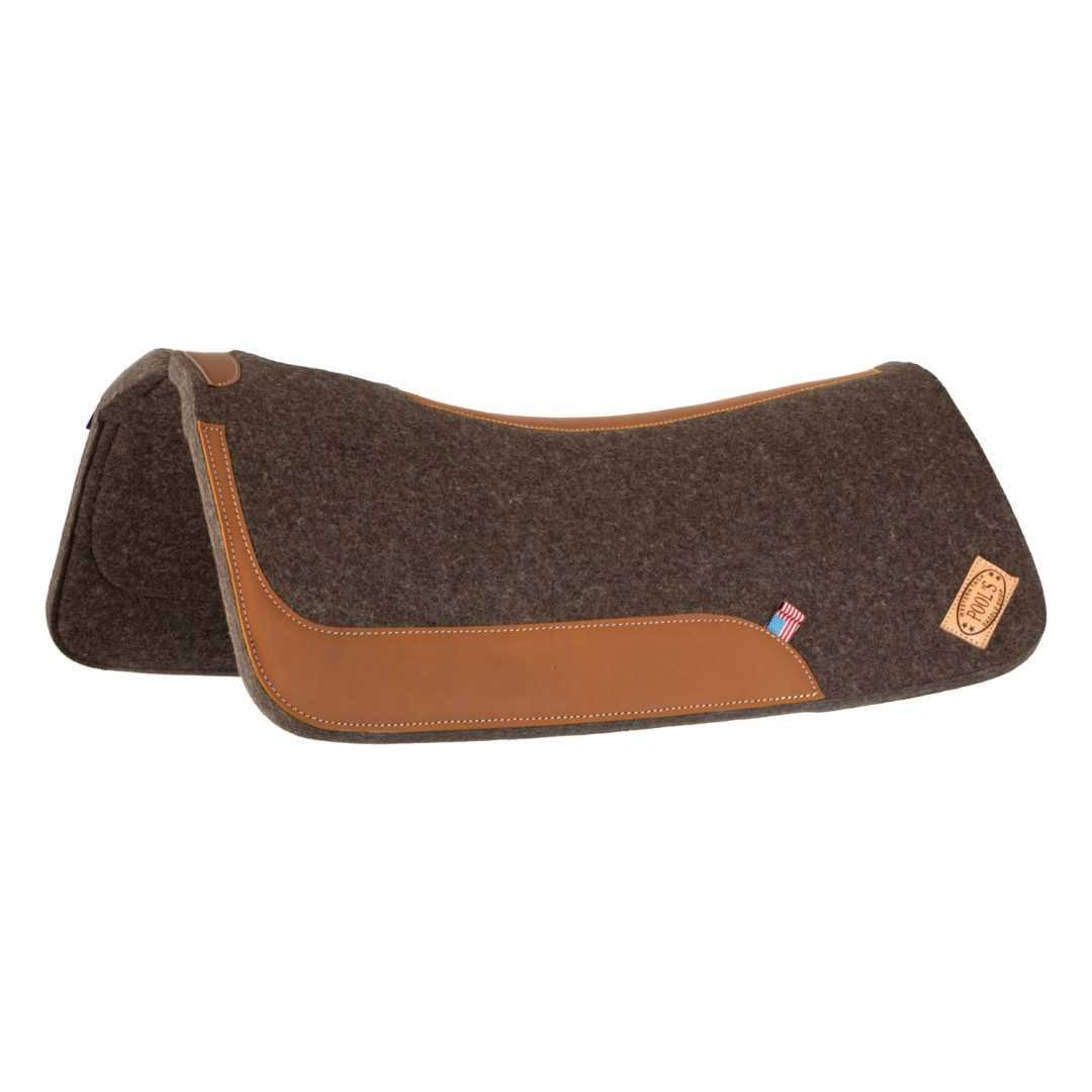 Saddlepad Pool's Western Saddlepad Felt Long Leather 101,23&nbsp;€