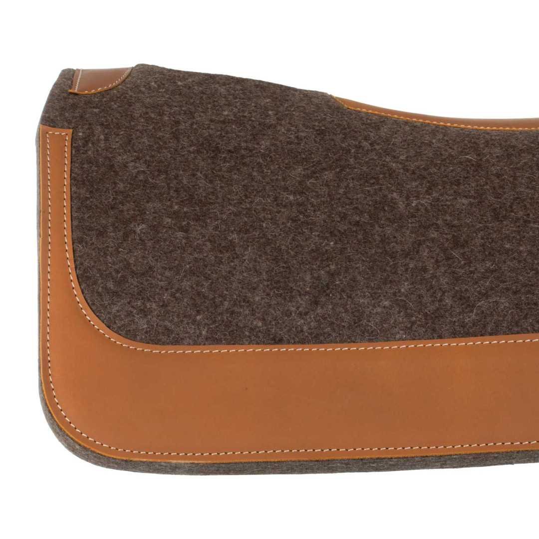 Sattelpads Pool's Western- Sattelpads aus Filz und langem Leder 101,23&nbsp;€