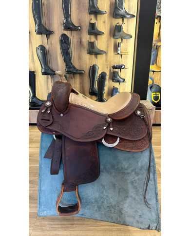 Used saddle Reining Saddle Double C 16'' 1,00&nbsp;€
