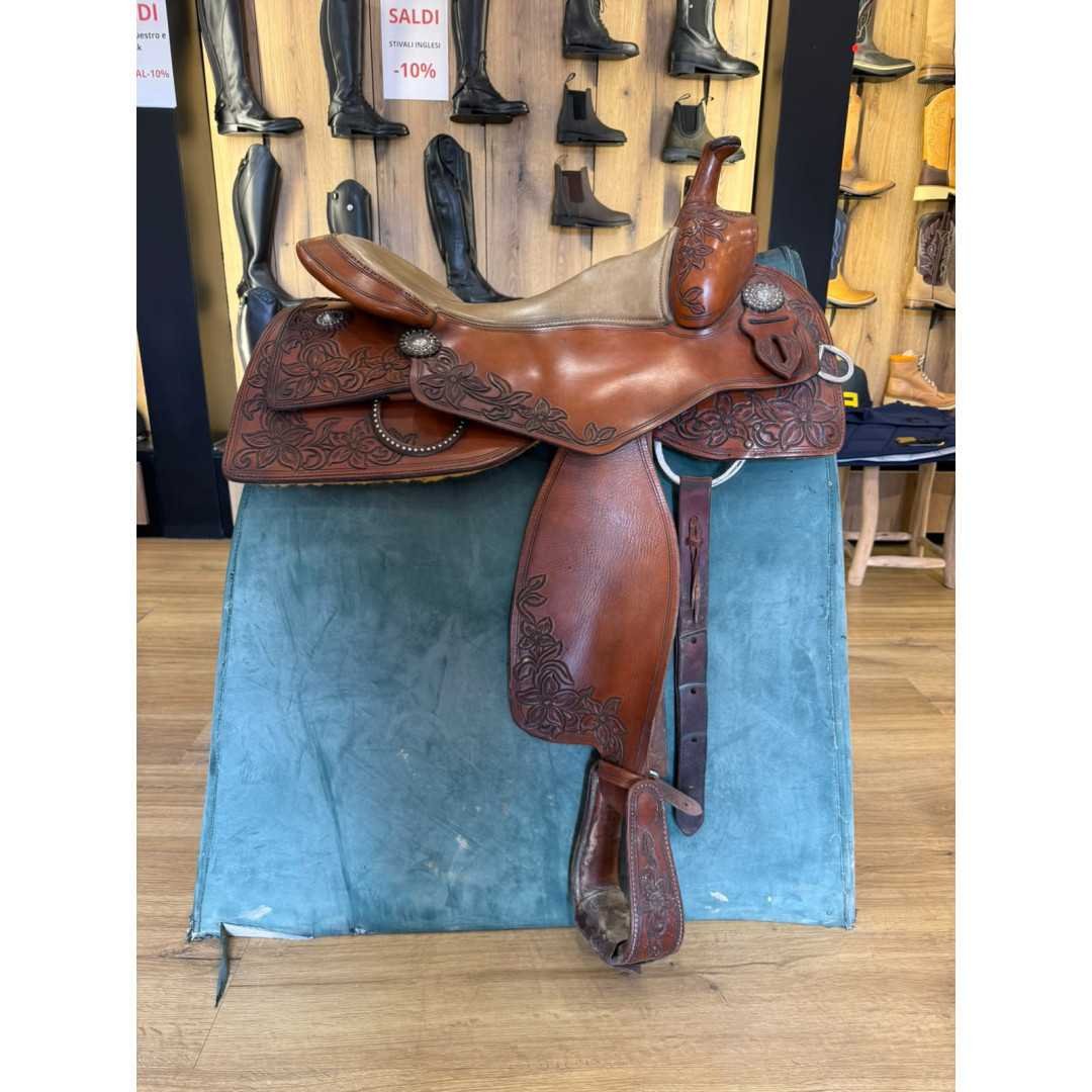Used saddle Continental C76 Reining Saddle - 16'' 1,00&nbsp;€