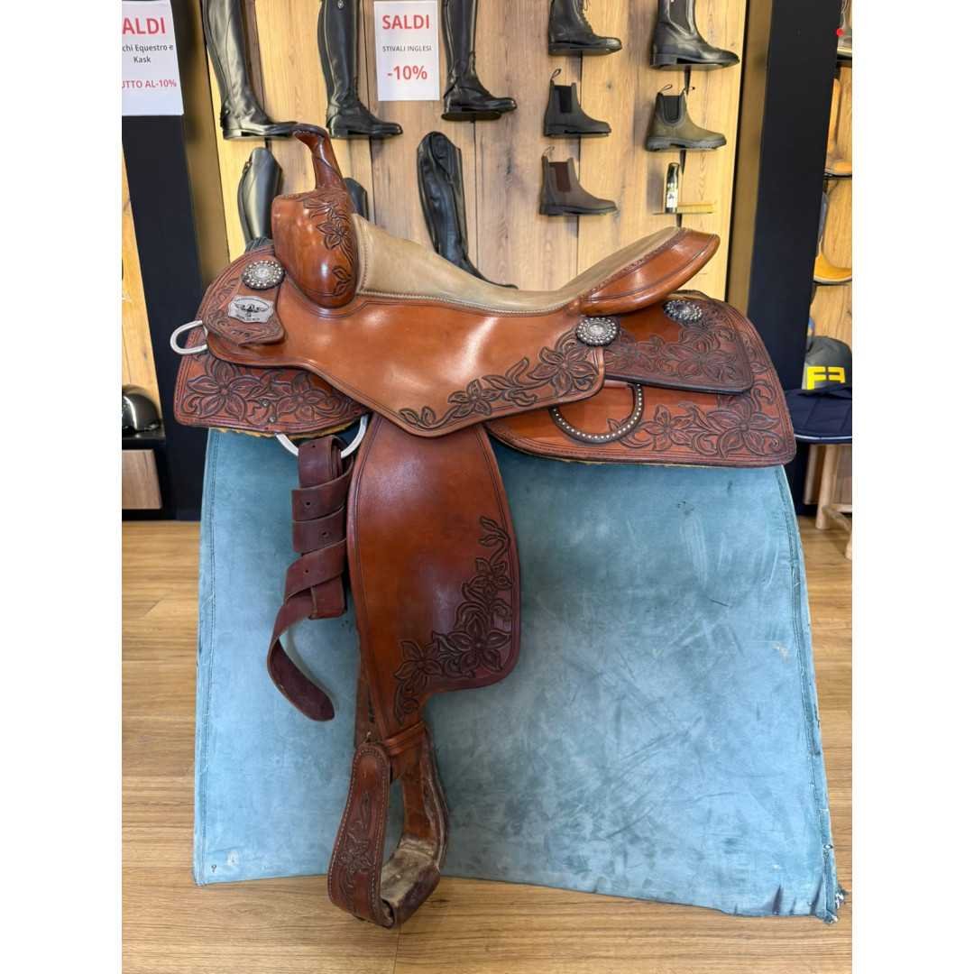 Used saddle Continental C76 Reining Saddle - 16'' 1,00&nbsp;€