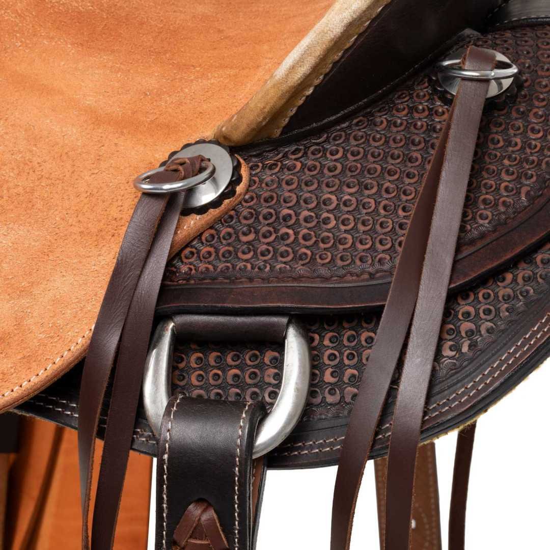 Selle da Lavoro SELLA WADE WESTERN DUSTY CON SOTTOPANCIA POSTERIORE E PARACOLTELLO 1,00&nbsp;€