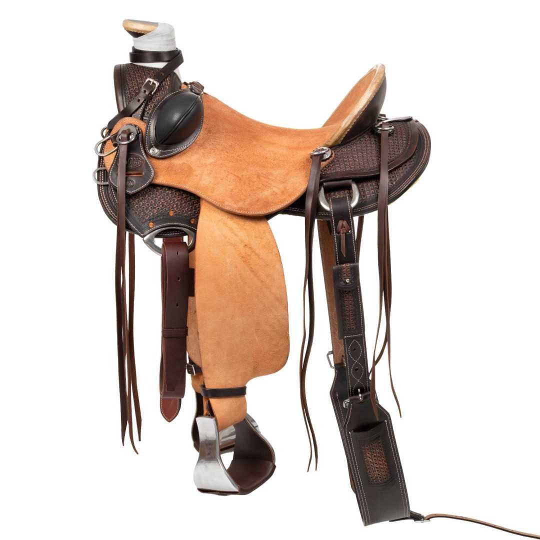 Selle da Lavoro SELLA WADE WESTERN DUSTY CON SOTTOPANCIA POSTERIORE E PARACOLTELLO 1,00&nbsp;€