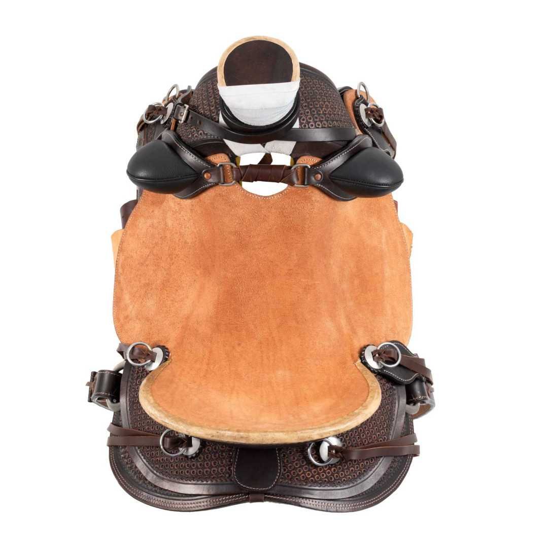 Selle da Lavoro SELLA WADE WESTERN DUSTY CON SOTTOPANCIA POSTERIORE E PARACOLTELLO 1,00&nbsp;€