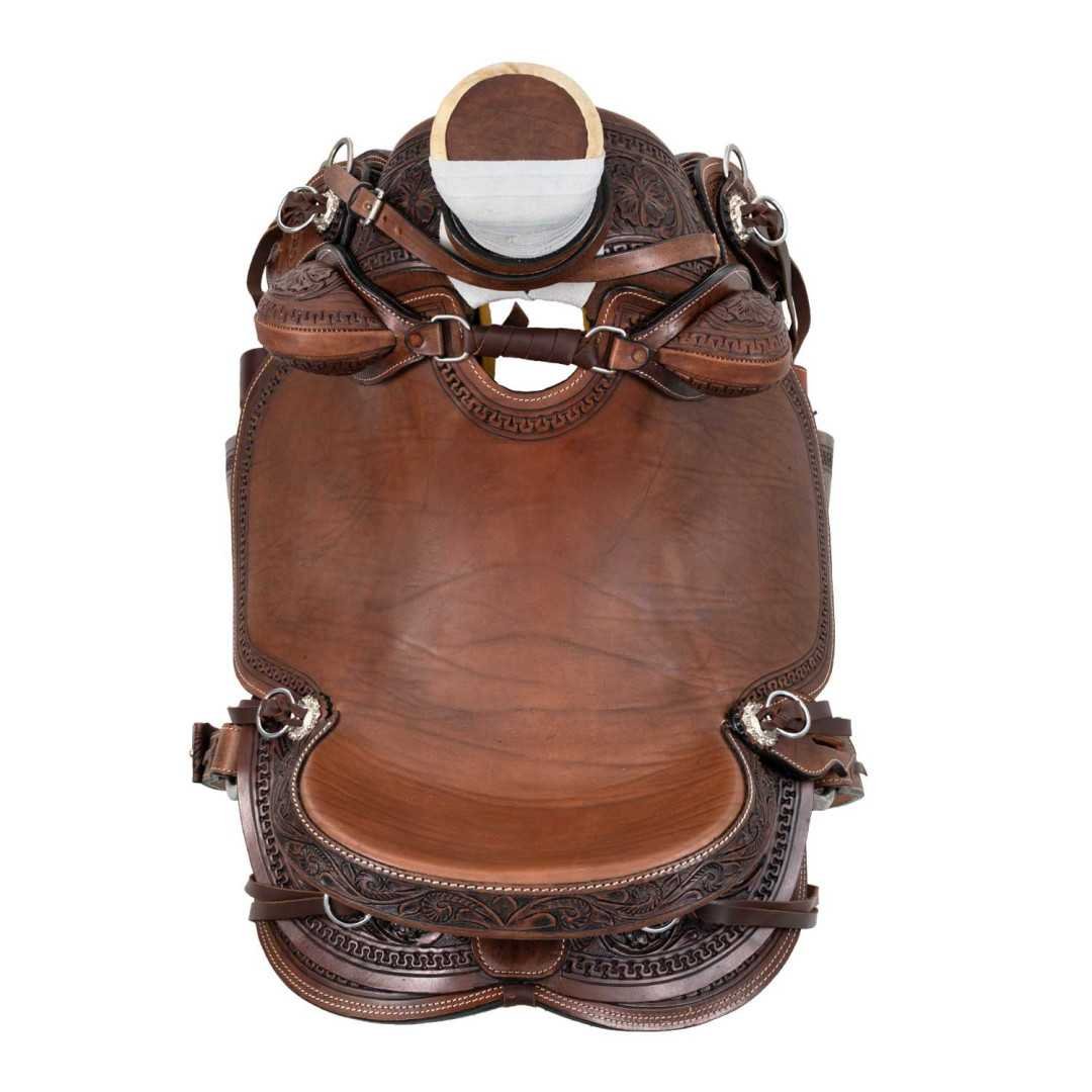 Selle da Lavoro SELLA WADE WESTERN CHEYENNE CON SOTTOPANCIA POSTERIORE E PARACOLTELLO 1,00&nbsp;€