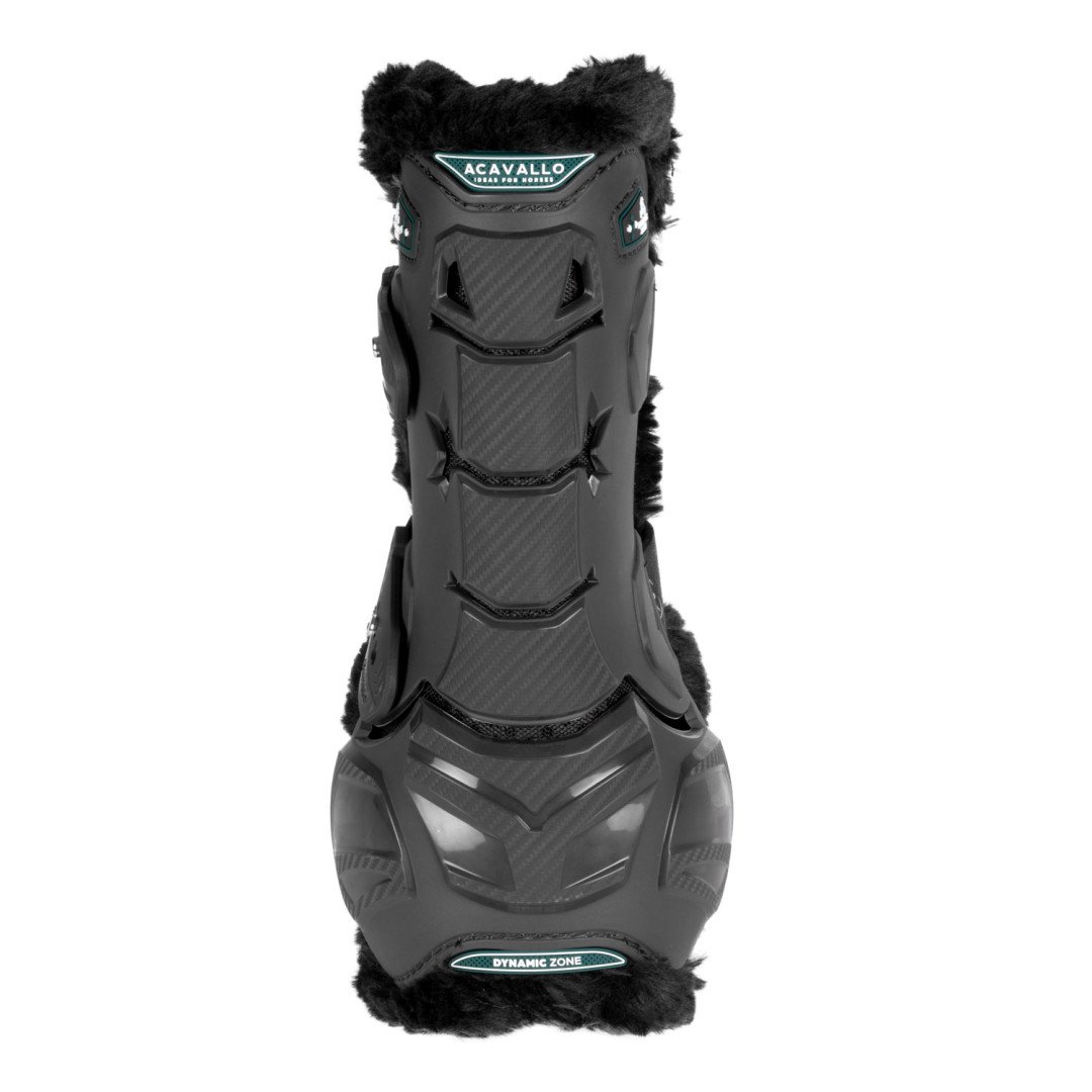 Stinchiere Skeleton Dynamic Zone con montone sintetico