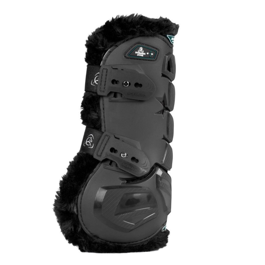 Stinchiere Skeleton Dynamic Zone con montone sintetico