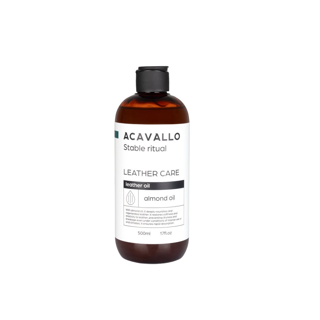 Olio cuoio alla mandorla 500ml (glicerina)