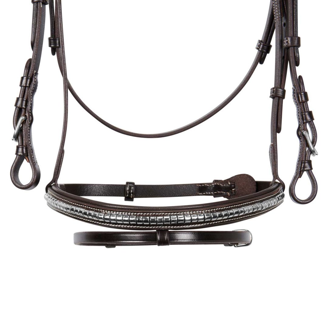 Testiera inglese in cuoio clincher NEW