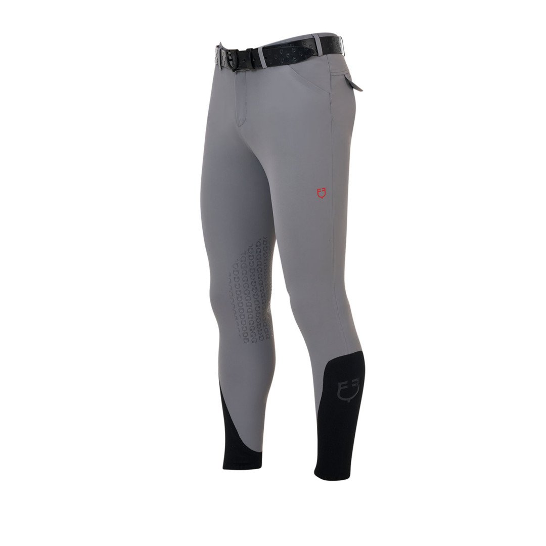 Pantalone slim fit uomo Equestro Ridertechnology cuciture termosaldate